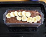 バナナたっぷり濃厚チョコパウンドケーキ作り方9写真