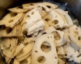 蓮根のきんぴら生姜味作り方2写真