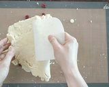 ホワイトチョコとクランベリースコーン作り方8写真