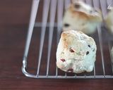 ホワイトチョコとクランベリースコーン作り方14写真