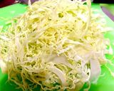 納豆とキャベツで簡単！冷やし麺（そばなど作り方1写真