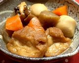 仙台麩（油麩）と野菜の煮物作り方5写真