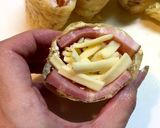 味付け無し！油揚げにベーコンチーズ♡作り方3写真