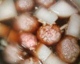 大根と肉団子の煮込み作り方4写真