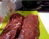 鹿ジャーキー作り方1写真