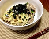 納豆とキャベツで簡単！冷やし麺（そばなど作り方6写真