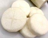 白ごはんに合う豚軟骨と大根煮付け♡作り方1写真