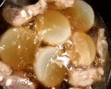 白ごはんに合う豚軟骨と大根煮付け♡作り方4写真
