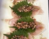 ささ身の梅胡桃の挟みフライ作り方3写真