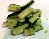 搾菜ときゅうりともやしのサラダ作り方3写真