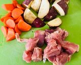 おいもと鶏肉のほっこり煮作り方1写真