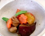 おいもと鶏肉のほっこり煮作り方6写真
