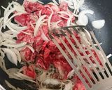 ワサビ風味の牛丼♡作り方2写真