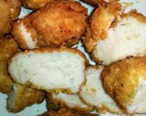 唐揚げで親子丼作り方2写真