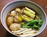 柚子たっぷりの肉団子と白菜のお雑煮作り方8写真
