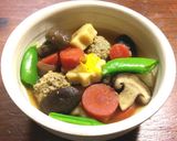 柚子がたっぷりの柔らかい肉団子作り方10写真
