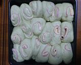 ちぎりぱん 青汁入りハムチーズ作り方6写真