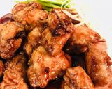 ジューシー鶏胸肉唐揚バルサミコソース和え作り方4写真