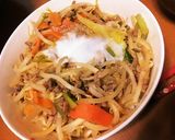 簡単！ピリ辛スタミナ丼♪作り方7写真