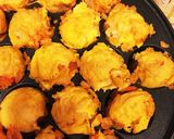 たこ焼きみたいな、オムライスキャラ弁当！作り方5写真