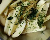 米粉でのり塩ポテト作り方1写真
