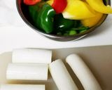 米粉で海鮮と野菜天ぷら作り方1写真