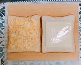 卵サラダでこんがりホットサンド作り方8写真