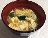 簡単！美味しくマイタケとたまごのスープ♡作り方11写真