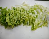 簡単！白菜炒めのふわたま添え作り方1写真