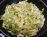 簡単！白菜炒めのふわたま添え作り方3写真