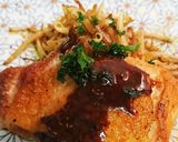 鶏モモともやし炒め添え作り方4写真