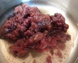 簡単スイーツ。おしるこ。白キクラゲ入り作り方4写真