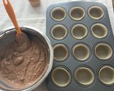 ☆ヴィーガン☆ バナナチョコカップケーキ作り方5写真