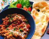 混ぜて煮るだけ簡単キーマカレー&ナン作り方14写真