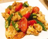 鶏軟骨とトマトオクラのバルサミコソテー作り方8写真