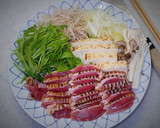 鴨鍋　長ネギと牛蒡でシンプルに作り方9写真