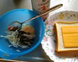 ゴマ葱トースト作り方1写真