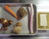 ほんのり甘い ヤーコンのけんちん汁作り方1写真