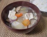 ほんのり甘い ヤーコンのけんちん汁作り方10写真