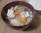 ほんのり甘い ヤーコンのけんちん汁作り方10写真
