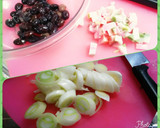 黒豆と蒲鉾の卵煮☆作り方1写真