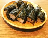 材料4つ!簡単!!ごま油おむすび作り方6写真