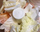 白菜とみかんとバナナのスムージー作り方1写真