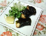 ✿磯部餅風❀ふっくら✿鶏肉の海苔揚げ作り方4写真
