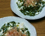 簡単❢ めかぶと豆腐の和え物～♡作り方1写真