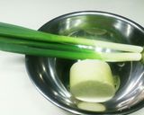 大根と長ネギの味噌汁(合わせ味噌)作り方1写真
