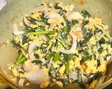 簡単料理♡新玉ねぎDEニラ玉♡作り方3写真