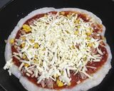 簡単 餅ピザ作り方3写真