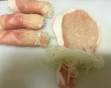 だいこん消費★4人で1本ペロリ★豚肉巻き作り方3写真