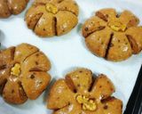 チョコと胡桃のマーガレットロール♡作り方8写真